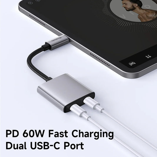 محول صوت Mcdodo USB-C إلى AUX 3.5mm مع DAC Hi-Fi بدقة 24bit/96kHz