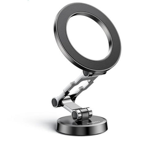 حامل MagSafe مكتبي YESIDO C203 زنك ألوي ثلاثي المحاور قابل للطي مغناط N52 O-type