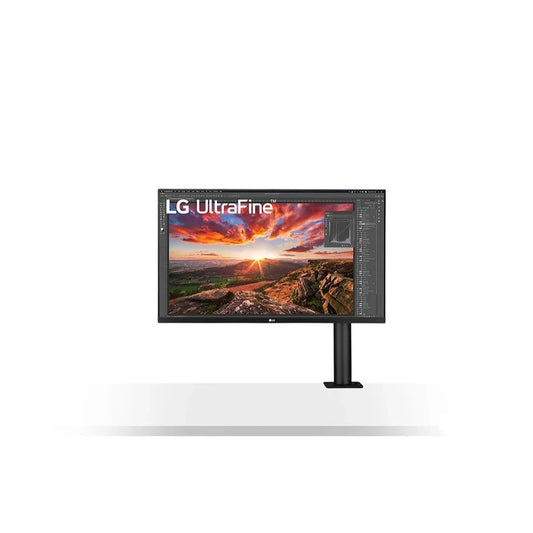 شاشة LG UltraFine 32UN880-B مقاس 32 بوصة 4K IPS مع حامل Ergo للمكتب والمنزل