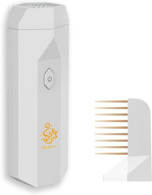 مبخرة مافريك كهربائية قابلة للشحن USB مع رأس مشط لتعطير الشعر والأماكن