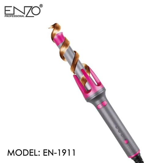 جهاز تجعيد الشعر الأوتوماتيكي الدوار 360 درجة بحرارة تصل إلى 980 فهرنهايت ماركة ENZO الايطالية