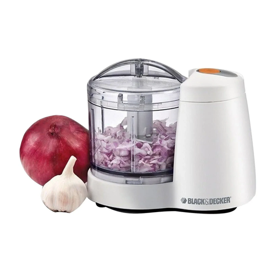 فرامة خضار كهربائية صغيرة بقدرة 120 واط من الستانلس ستيل ماركة Black & Decker
