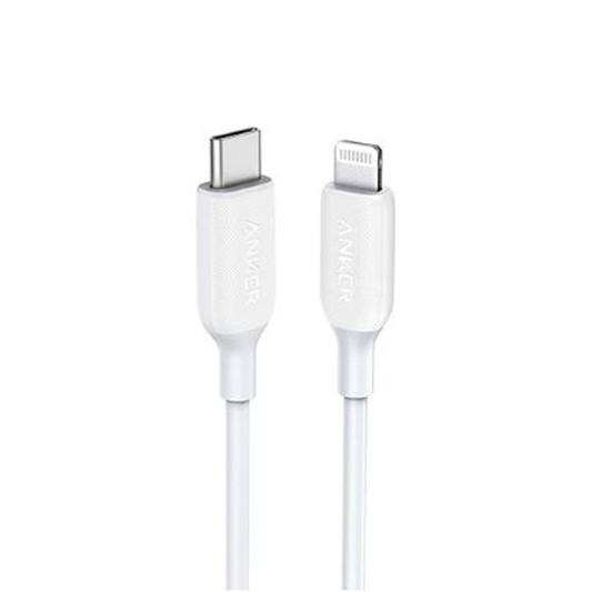 كابل Anker PowerLine II USB-C to Lightning شحن سريع PD معتمد MFi بطول 1 متر