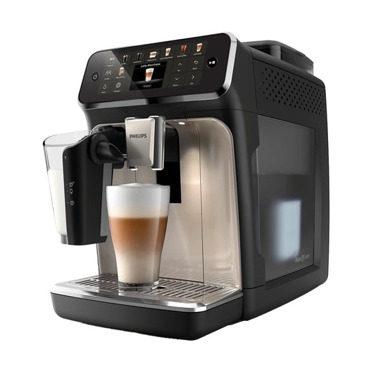 ماكينة قهوة Philips Series 5500 مع 12 مستوى طحن وخزان ماء 1.8 لتر مع شاشة TFT وQuickStart لتحضير جميع انواع القهوة