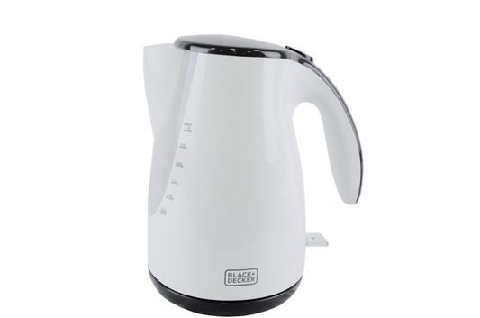 سخان ماء كهربائي سعة 1.7 لتر بقوة 2000 واط بقاعدة لاسلكية 360 درجة ماركة Black & Decker