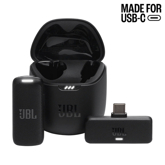 ميكروفون JBL Quantum Stream Wireless لاسلكي USB-C للبث والتسجيل بمدى 100 متر