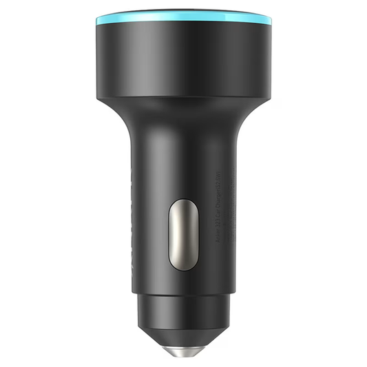 شاحن سيارة Anker 335 بقوة 67W – شاحن سريع 3 منافذ USB-C وUSB-A للسيارة