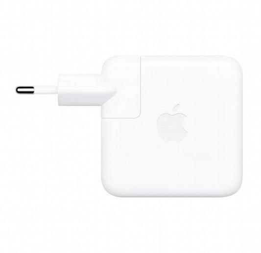 شاحن Apple USB-C أصلي بقوة 70 واط باللون الأبيض
