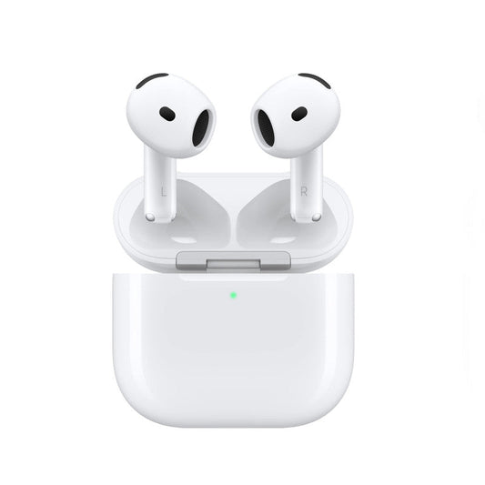 Apple AirPods 4 مع إلغاء الضوضاء النشط ANC باللون الأبيض
