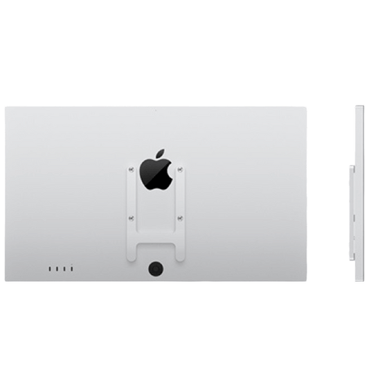 Apple Studio Display 27 إنش Standard Glass مع VESA Mount Adapter على خلفية بيضاء