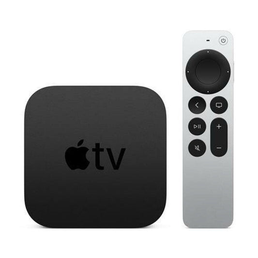 Apple TV HD 32GB مع Siri Remote على خلفية بيضاء