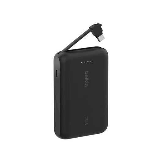 باور بانك من Belkin موديل BPB021hqBK-1 – 10,000 ملّي أمبير، 20 واط، 10K