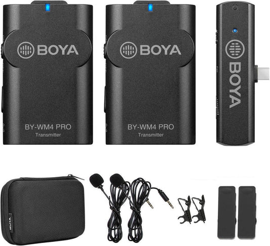 ميكروفون لاسلكي BY-WM4 Pro من BOYA – USB-C