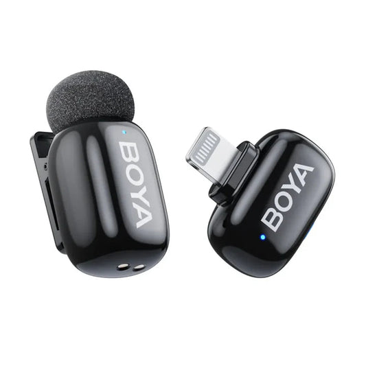 ميكروفون لاسلكي Mini-15 Lightning من BOYA – للآيفون، لشخصين