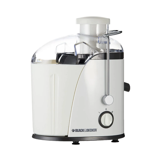 عصارة فواكة سعة 1.3 لتر من الفولاذ المقاوم للصدأ قوة 400 واط من Black & Decker