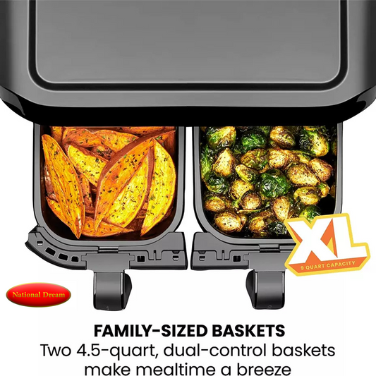قلاية هوائية Air Fryer سعة 4.5 لتر ماركة National Dream