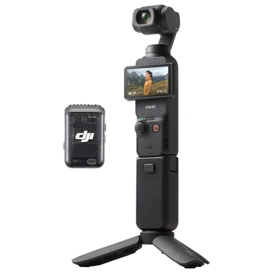كاميرا فلوق بجيمبال DJI Osmo Pocket 3 Creator Combo، 4K