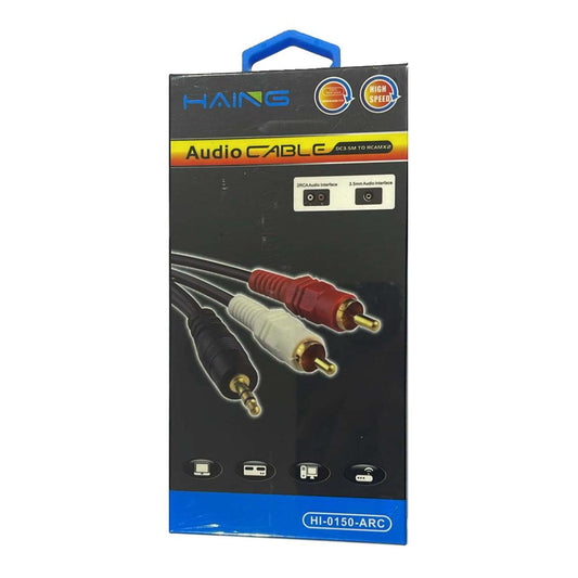 كيبل من HAING HI-0150-ARC DC3.5M to RCA كيبل صوت – 1.5M - صورة 1