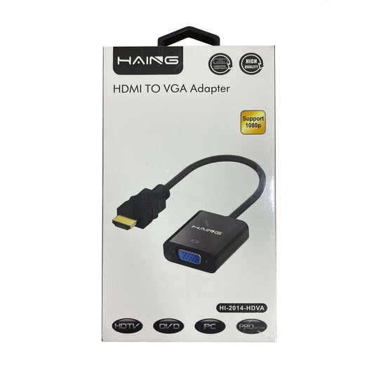محول وموصل من HAING HI-2014-HDVA HDMI to VGA محول - صورة 1