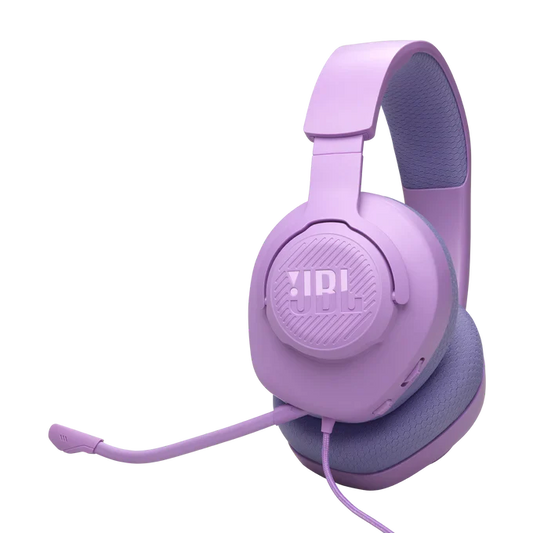 سماعة رأس لاسلكية JBL JBL Quantum 100M2 Wired Gaming Headset - Multi-Platform Compatible with Detachable Mic | صوت قوي للاستخدام اليومي