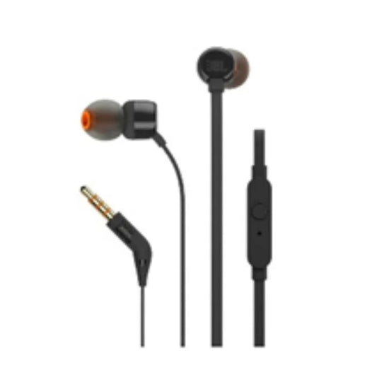 استمتع بصوت JBL مع JBL Tune 110 In-Ear Wired Headphones | JBLT110 | أداء لاسلكي موثوق