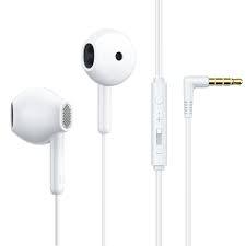 سماعة JOYROOM Joyroom Wired Half In Ear Earphones Clear Sound & Deep Bass - Black & White | أداء موثوق وتصميم عملي