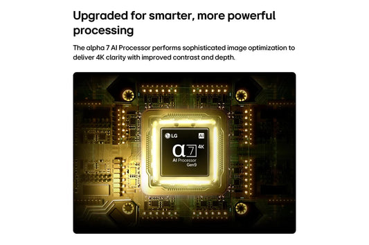 تلفزيون LG QNED70 Mini LED مقاس 75 بوصة 4K AI Smart TV إصدار 2026