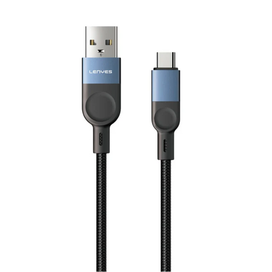 كيبل شحن ونقل بيانات من Lenyes موديل LC514-TC – USB-A إلى USB-C