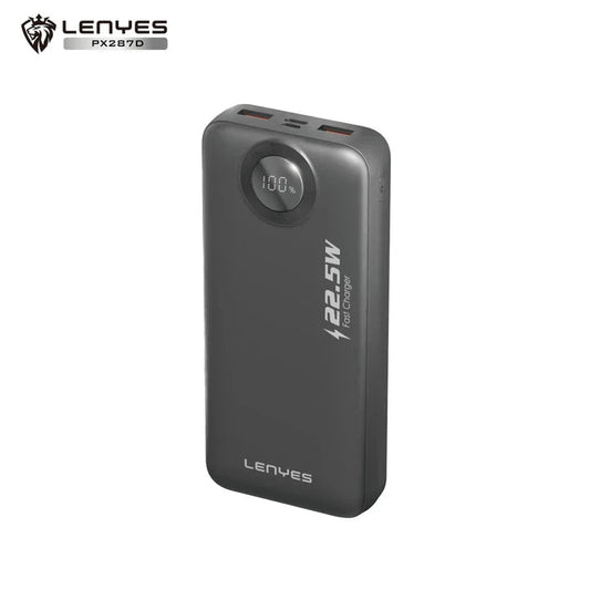 باور بانك من Lenyes موديل PX287D – 10000 ملّي أمبير