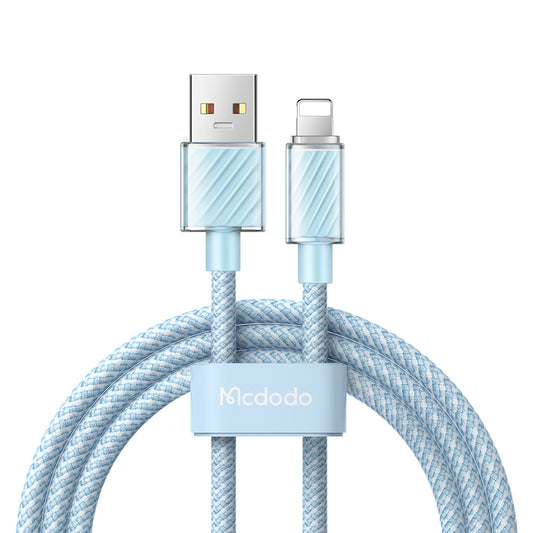 كيبل Lightning من Mcdodo موديل CA-3640 – 2.4 أمبير، 1.2 متر