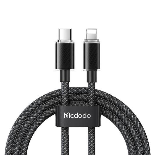 كيبل Lightning من Mcdodo موديل CA-3660 – 36 واط، 3 أمبير، 1.2 متر
