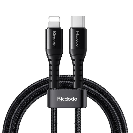 كيبل Lightning من Mcdodo موديل CA-5631 – 36 واط، 3 أمبير، 0.2 متر