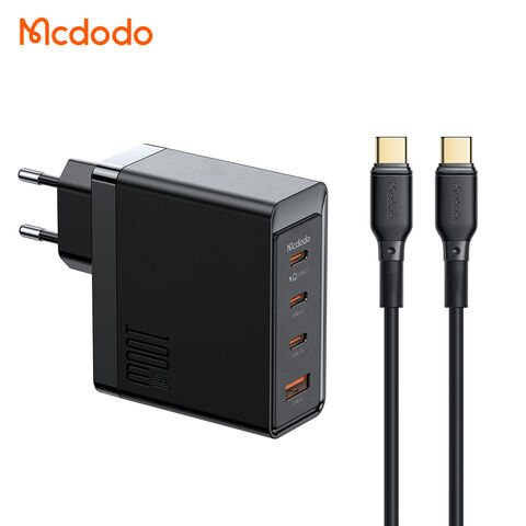 شاحن حائط من Mcdodo موديل CH-5141 – 100 واط، 1 أمبير، 4 منافذ