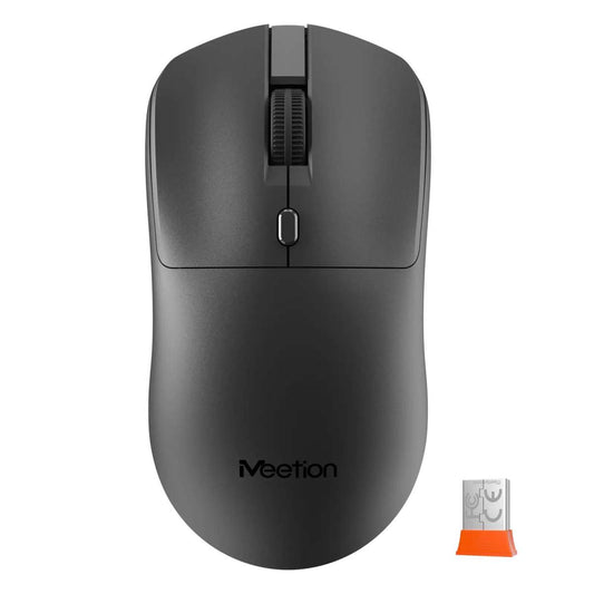 ماوس ألعاب من Meetion موديل R546 – اتصال لاسلكي 2.4GHz وإضاءة RGB ونقرات هادئة و1600 DPI