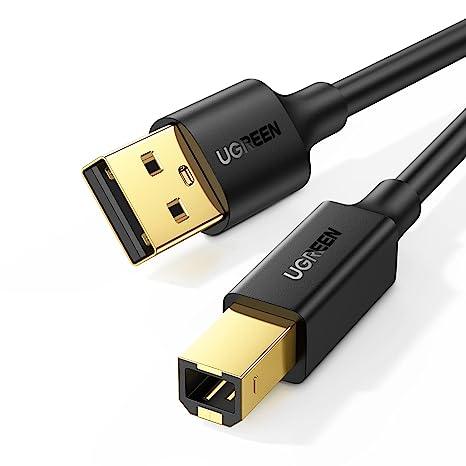 كيبل طابعة UGREEN 10351 USB 2.0 بطول 3 متر