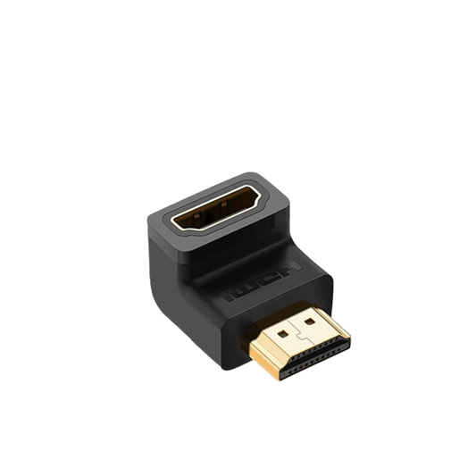 محول UGREEN HDMI ذكر إلى أنثى بزاوية لأسفل موديل 20109