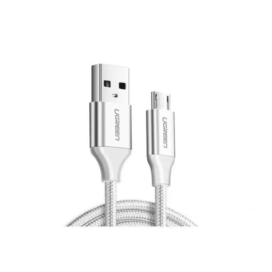 كيبل UGREEN US290 مضفر من USB-A إلى Micro USB بطول 2 متر موديل 60153