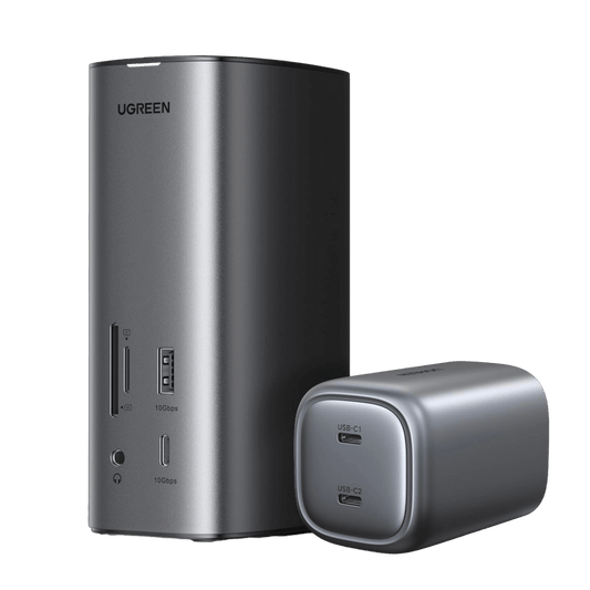 محطة UGREEN Revodok Pro 312 موديل 90325 مع شاحن 100 واط