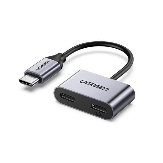 موزع منفذ USB-C إلى منفذين UGREEN للشحن المتزامن