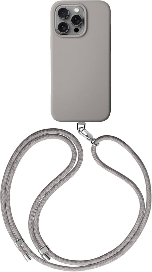 كفر حماية UNIQ COEHL IPHONE 16 PRO (2024) 6.3 MAGNETIC CHARGING CRÈME - TAUPE GREY | حماية وتصميم أنيق