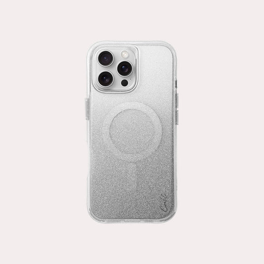 كفر حماية UNIQ COEHL IPHONE 16 PRO (2024) 6.9 MAGNETIC CHARGING LUMINO - SPARKLING SILVER | حماية وتصميم أنيق