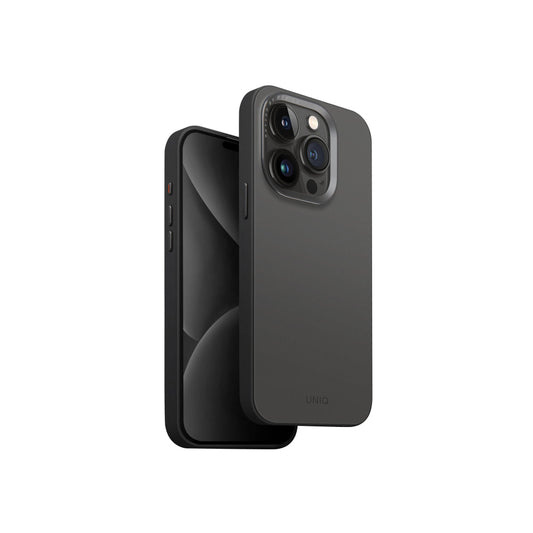 كفر حماية UNIQ LYDEN DS iPhone 15 Pro Max MagClick Case – Charcoal | حماية وتصميم أنيق