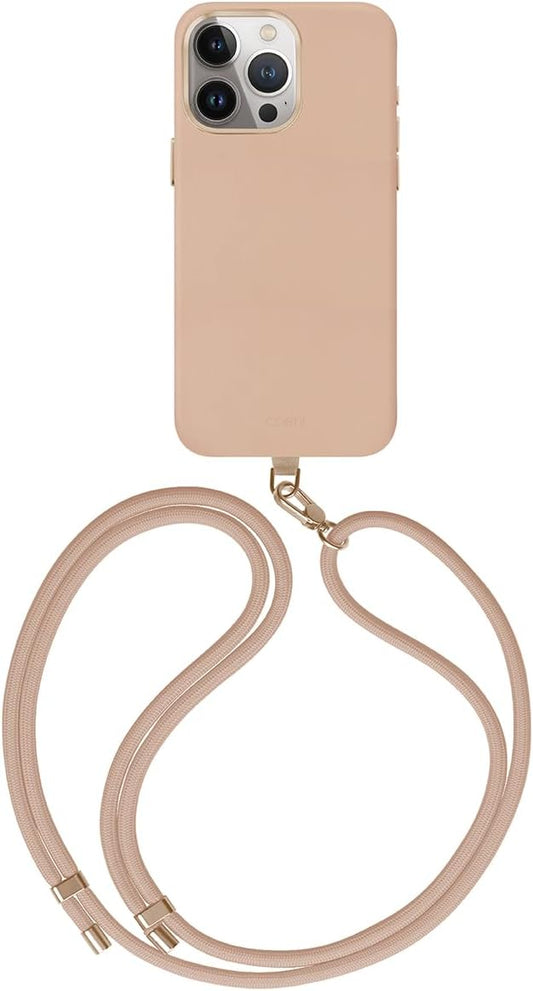 كفر حماية UNIQ COEHL iPhone 15 Pro Magnetic MUSE Case – Dusty Nude | حماية وتصميم أنيق