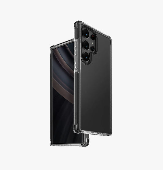 كفر حماية UNIQ HYBRID Galaxy S24 Ultra Combat Case – Carbon Black | حماية وتصميم أنيق