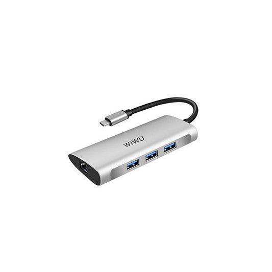 موزع منافذ من WIWU موديل 6973218930213 مع usb-c