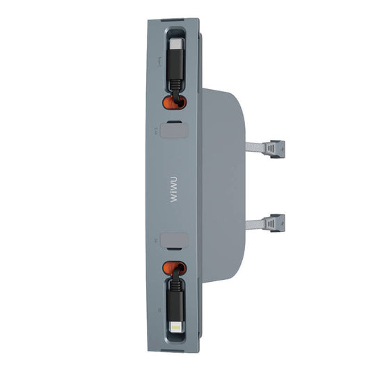 شاحن من WIWU موديل Wi-DS001 مع 60W وType-C وLightning