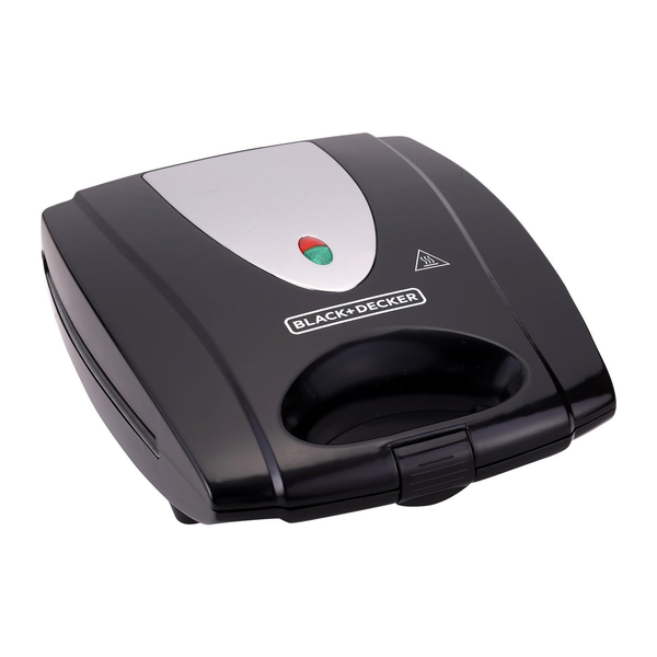جريل وشواية 2 في 1 غير لاصقة وقابلة للتبديل بقوة 1400w ماركة  Black & Decker