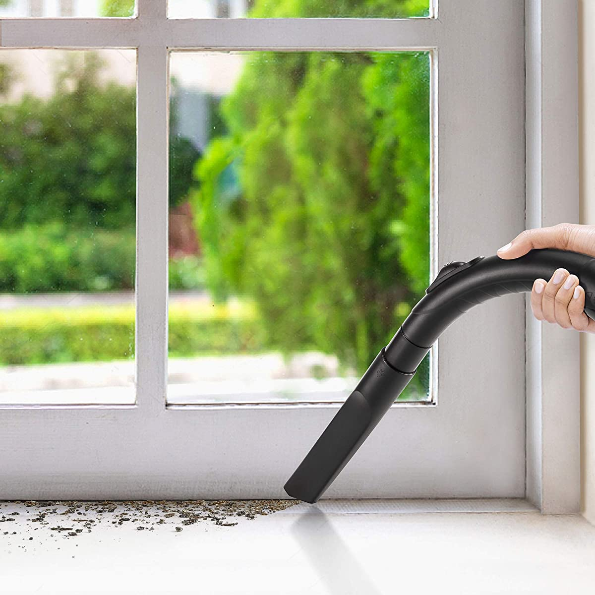 مكنسة كهربائية برميل 30 لتر من الستانلس ستيل قوة 1610 واط من Black & Decker مكنسة كهربائية برميل 30 لتر من الستانلس ستيل قوة 1610 واط من Black & Decker