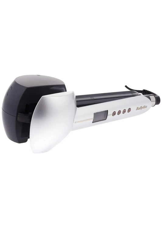 جهاز تمويج وتجعيد الشعر الأوتوماتيكي بشاشة LCD و6 درجات حرارة يستخدم لدى الصالونات ماركة Babyliss