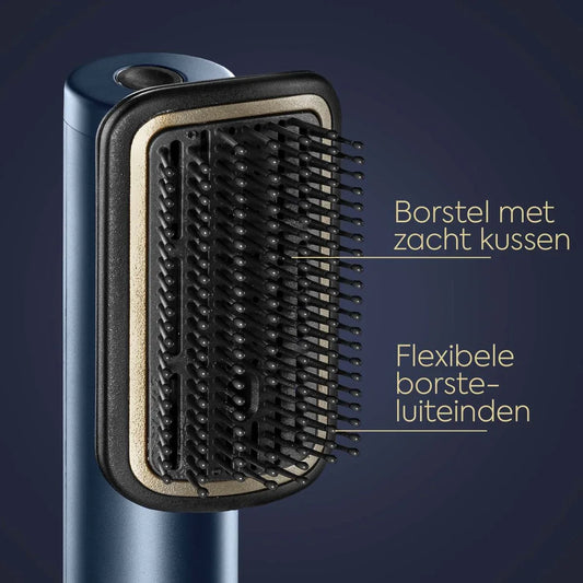 فرشاة الشعر الناعمة Babyliss Air Wand Soft Brush لفك التشابك والتنعيم للشعر الجاف والمبلل